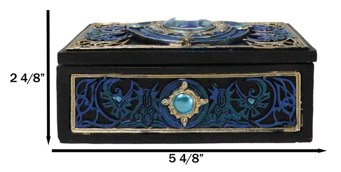 Ebros Gift Ancient Mythology Wicca All Seeing Eye Of Providence Tarot Cards Trinket Box