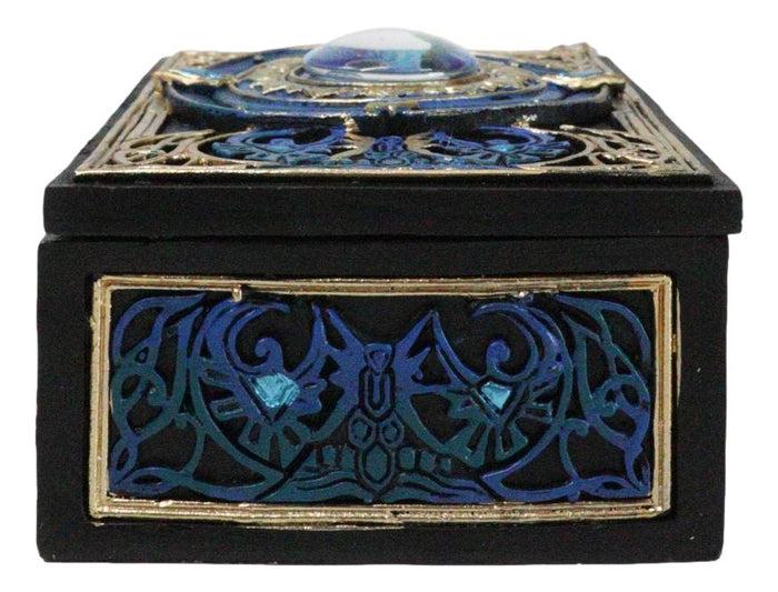 Ebros Gift Ancient Mythology Wicca All Seeing Eye Of Providence Tarot Cards Trinket Box