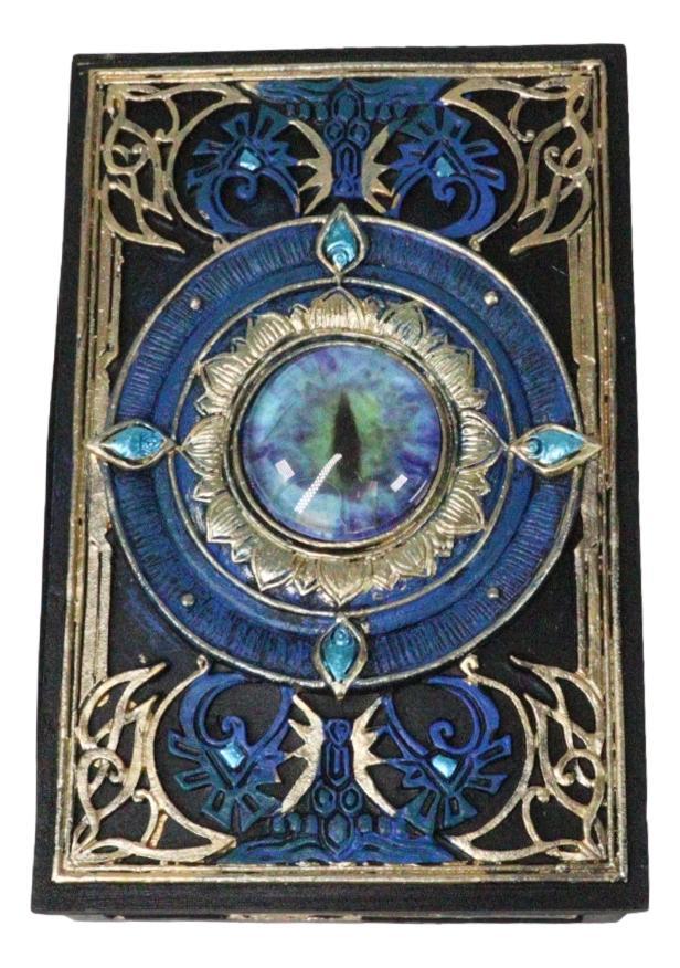 Ebros Gift Ancient Mythology Wicca All Seeing Eye Of Providence Tarot Cards Trinket Box