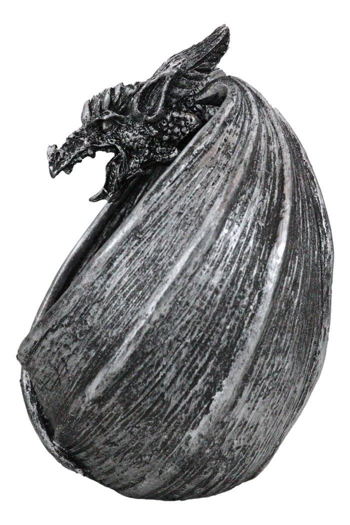 Ebros Gift Ancient Wise Dragon Flame Protecting Rune Crystals Backflow Cone Incense Burner