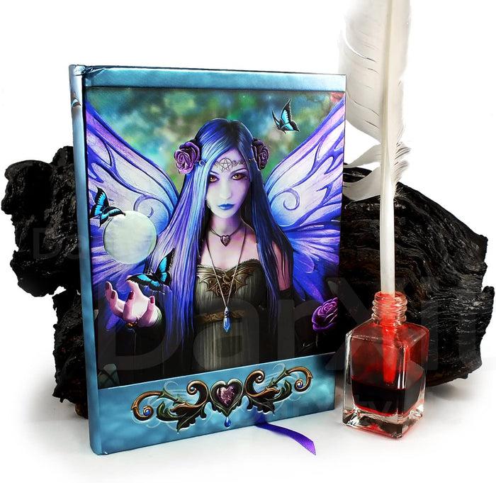 ebros gift Anne Stokes Aura Spell Caster Goddess Hard Cover Embossed Collector Journal