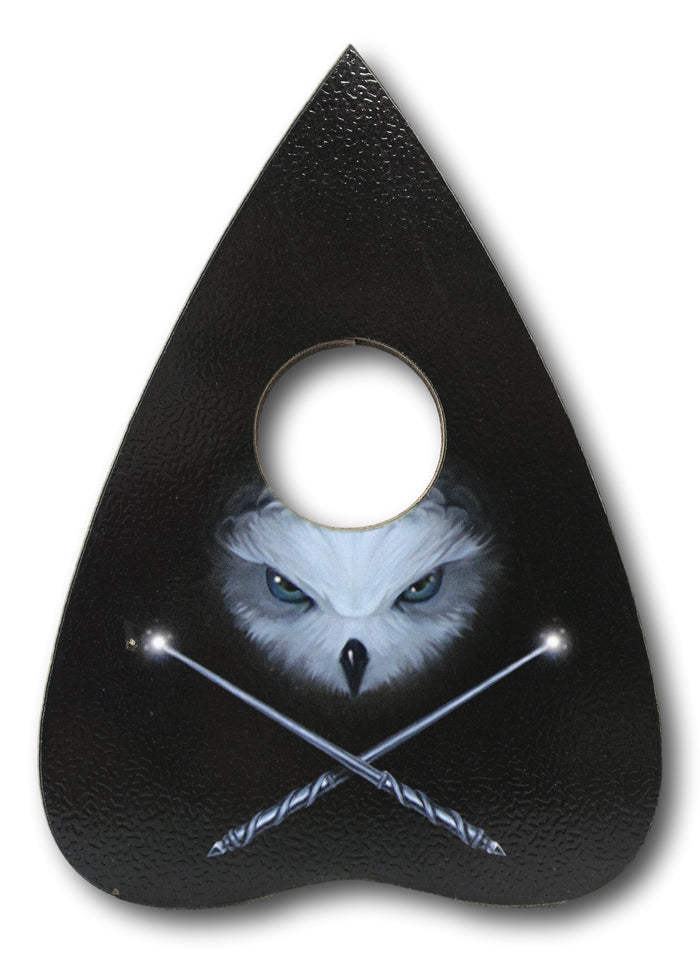 Ebros Gift Anne Stokes Awake Your Magic Owl Pentagram Ouija Spirit Board Game W/ Planchette