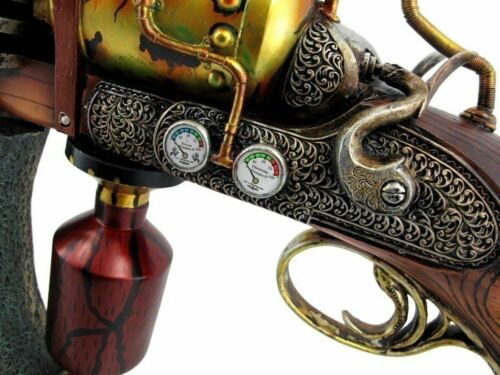 Ebros Gift Annialator MK II Steampunk Ionizer Rifle Prototype Cosplay Prop Figurine 29"L