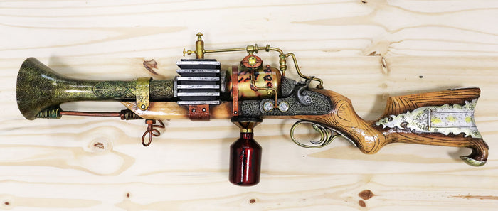 ebros gift Annialator MK II Steampunk Ionizer Rifle Prototype Cosplay Prop Figurine 29"L