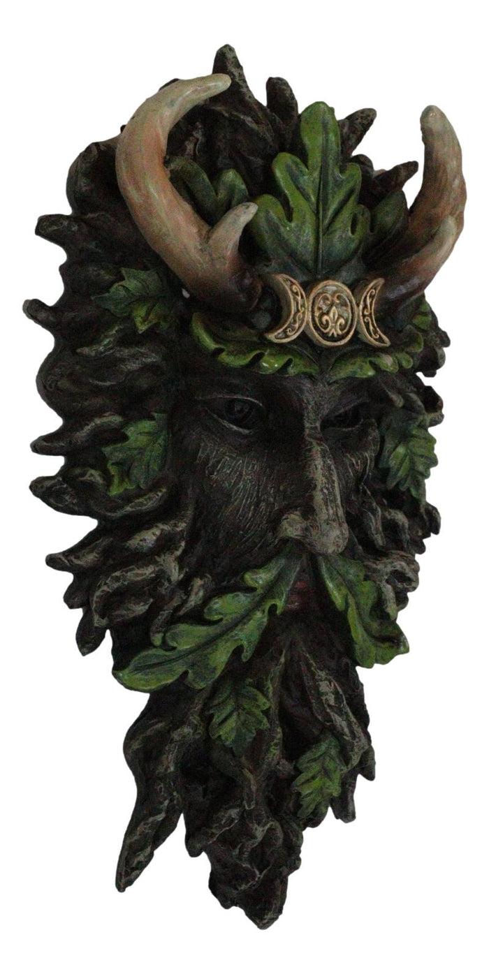 Ebros Gift Antler King Crown Celtic Greenman Wicca Triple Moon Tree Ent Wall Decor Plaque