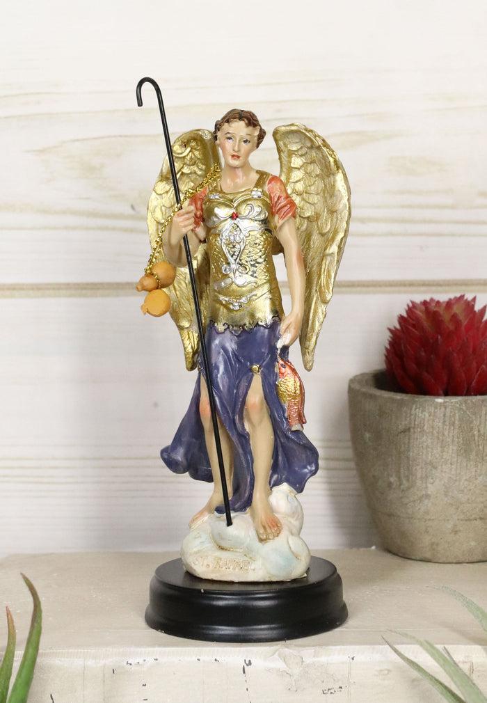 ebros gift Archangel Raphael God's Healing 5" Inch Holy Religious Figurine Altar Sculpture