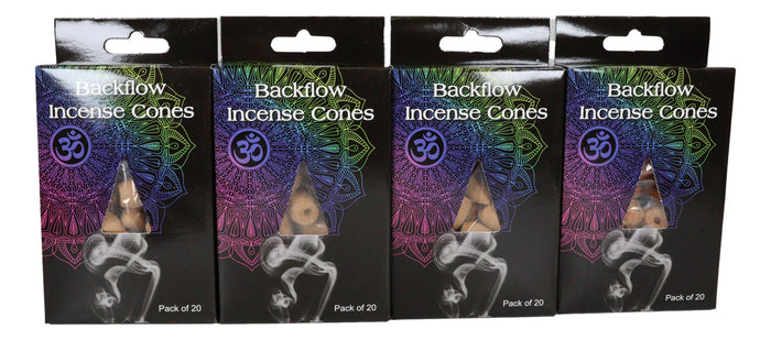 Ebros Gift Backflow Incense Cones Pack Of 20 Jasmine Scent For Backflow Incense Burners