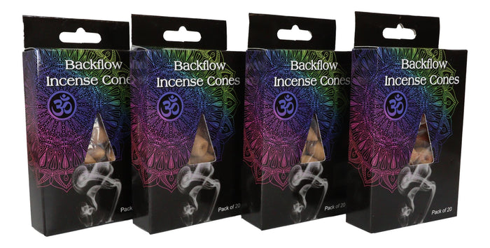 Ebros Gift Backflow Incense Cones Pack Of 20 Jasmine Scent For Backflow Incense Burners