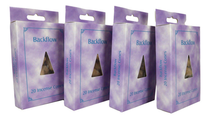 Ebros Gift Backflow Incense Cones Pack Of 80 Jasmine Lavender Sandal And Rose Scents
