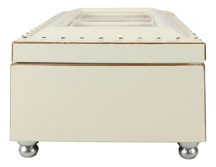 Ebros Gift Baptism The Lord's Spirit Descends Like A Dove Matte Cream Musical Trinket Box