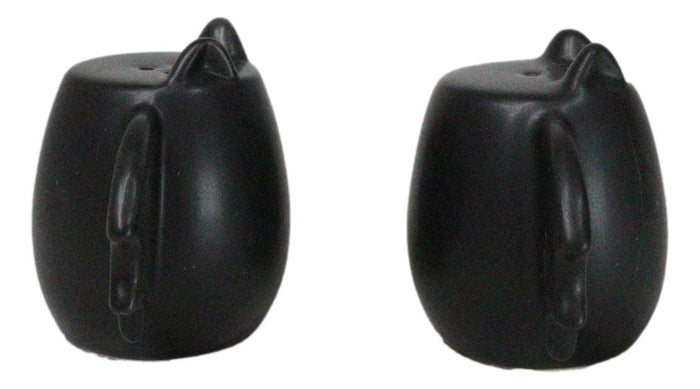 Ebros Gift Black Bat Wings Silhouette Abstract Ghost Bats Ceramic Salt And Pepper Shakers