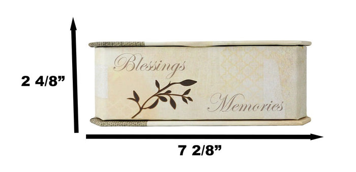 Ebros Gift Blessings Memories Love God Grant Serenity Courage Wisdom Musical Trinket Box