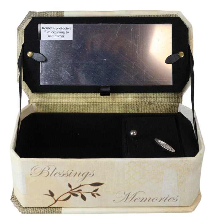 Ebros Gift Blessings Memories Love God Grant Serenity Courage Wisdom Musical Trinket Box