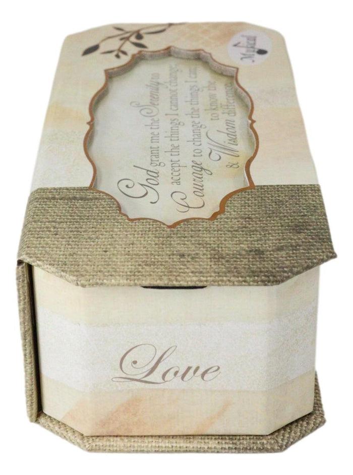 Ebros Gift Blessings Memories Love God Grant Serenity Courage Wisdom Musical Trinket Box
