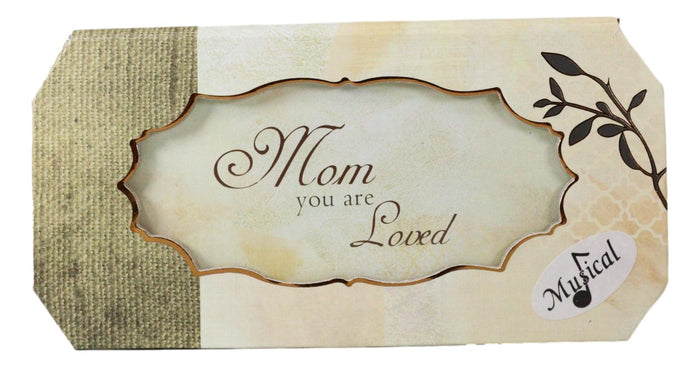 Ebros Gift Blessings Memories Love Joy Mom You Are Loved Wind Up Musical Mirror Trinket Box