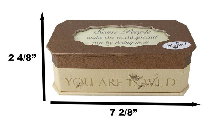 Ebros Gift Blessings Memories Love 'Some People Make The World Special' Musical Trinket Box
