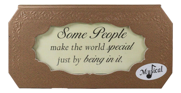 Ebros Gift Blessings Memories Love 'Some People Make The World Special' Musical Trinket Box