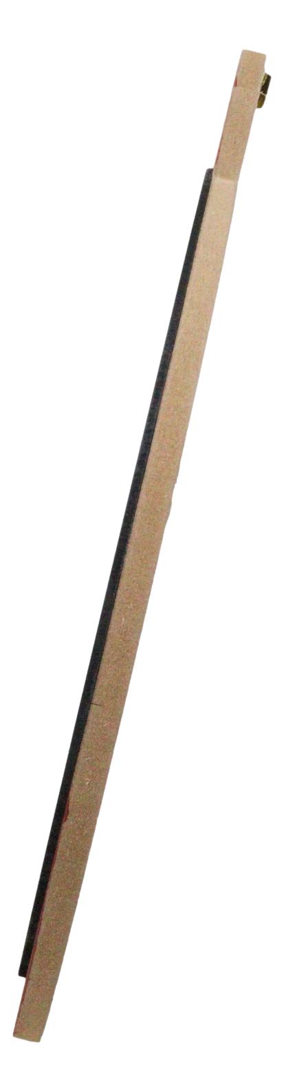 Ebros Gift Bobber Shaped MDF Wood Fishing Line Rod Hook And Fish Wall Decor Plaque 14.75"H