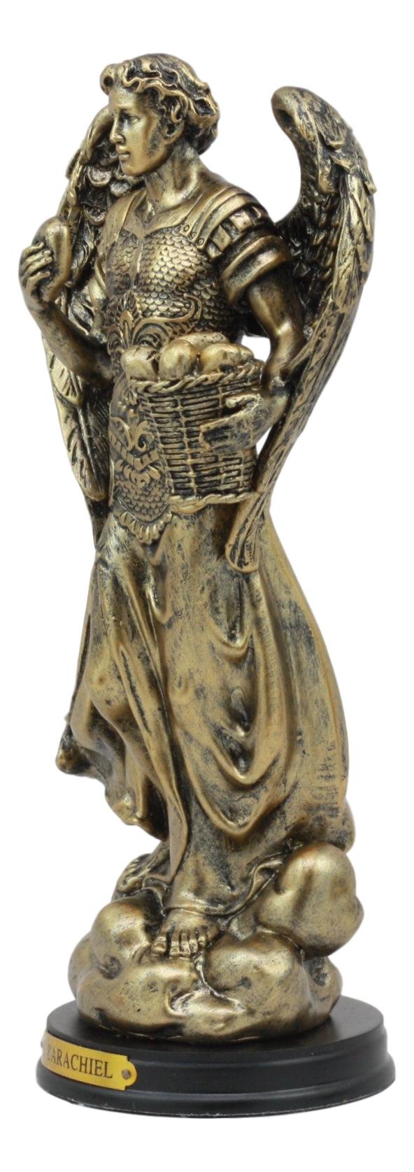 Ebros Gift Byzantine Catholic Church Archangel Saint Barachiel Statue 8"H God's Provision