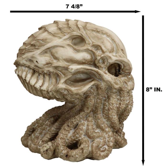 Ebros Gift Call Of Cthulhu Alien Skull Kraken Giant Sea Monster Octopus Desktop Figurine