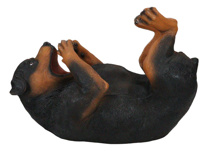 Ebros Gift Canine Pedigree Rottweiler Butcher's Dog Wine Oil Bottle Holder Figurine Kitchen