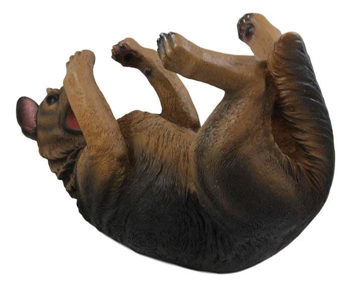 Ebros Gift Canine Tan German Shepherd Dog Wine Bottle Holder Figurine Kitchen Decorative