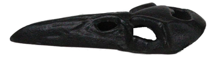 Ebros Gift Cast Iron Black Harbinger Of Doom Raven Crow Skull Hand Bottle Cap Opener