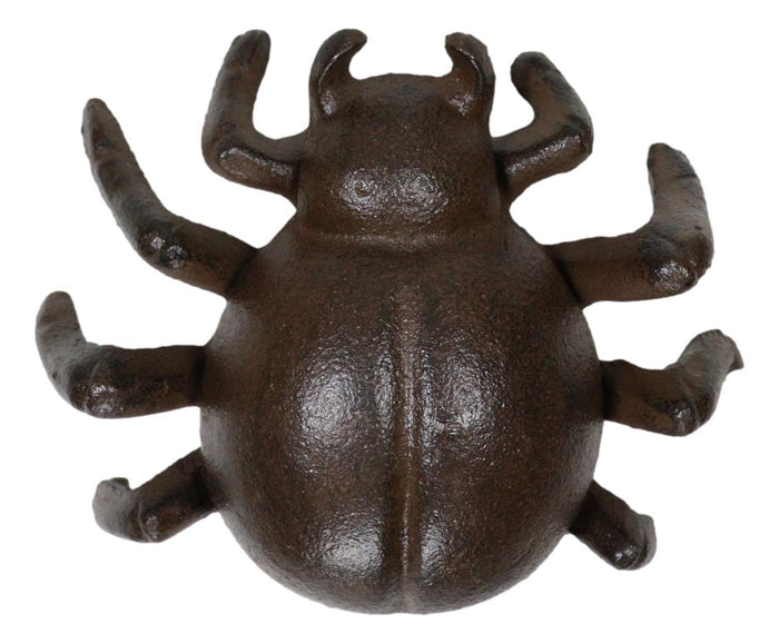 Ebros Gift Cast Iron Bronze Finished Itsy Bitsy Spider Decorative Trinket Box Sculpture