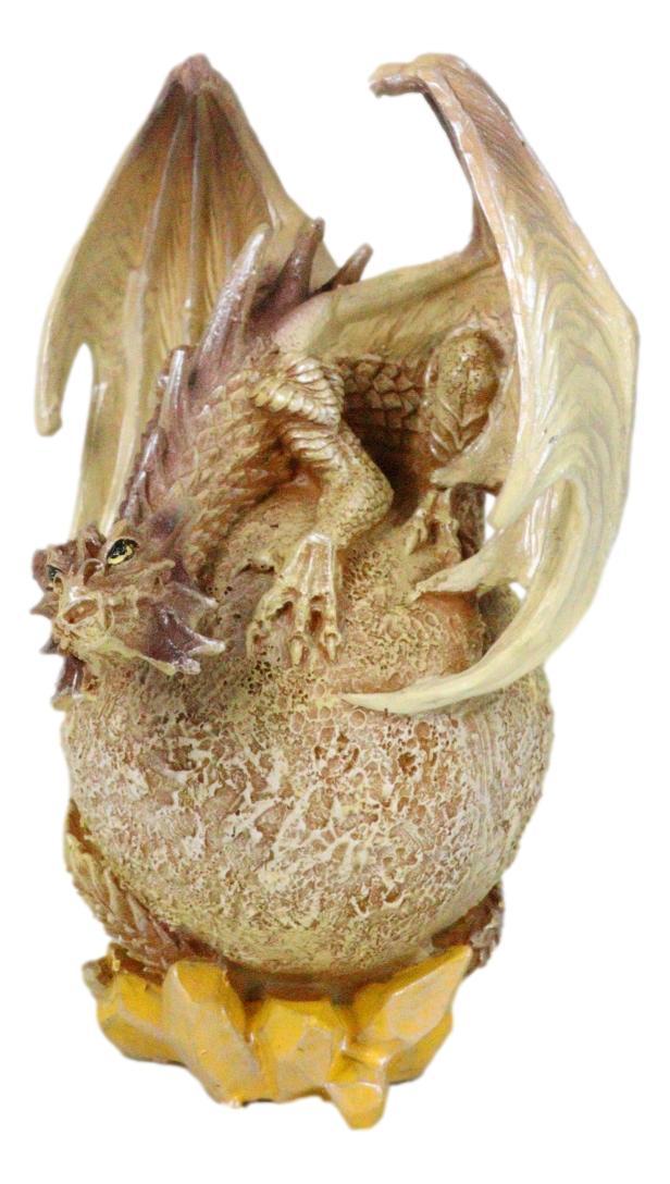 Ebros Gift Celestial Solar Galaxy Planet Venus Terrestrial Guardian Orange Dragon Figurine