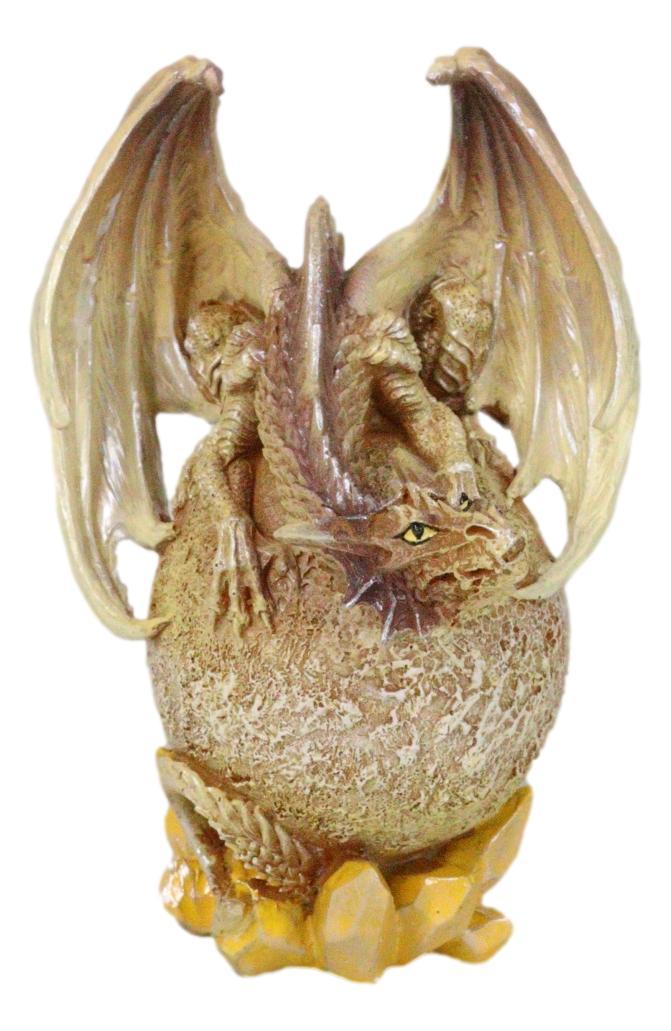 ebros gift Celestial Solar Galaxy Planet Venus Terrestrial Guardian Orange Dragon Figurine