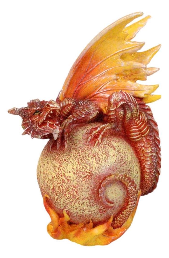 ebros gift Celestial Solar Sun Galaxy Planet Terrestrial Guardian Fire Dragon Figurine