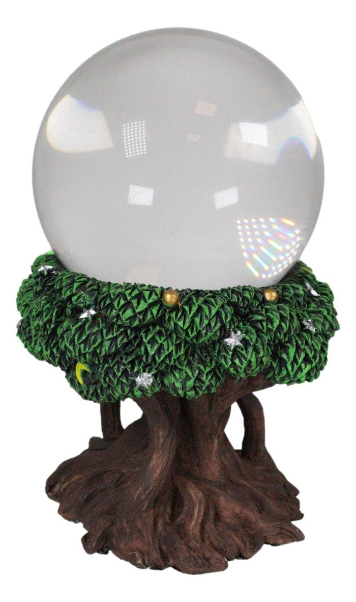 Ebros Gift Celtic Archetype Yggdrasil Cosmic Tree Of Life With Celestial Bodies Gazing Ball
