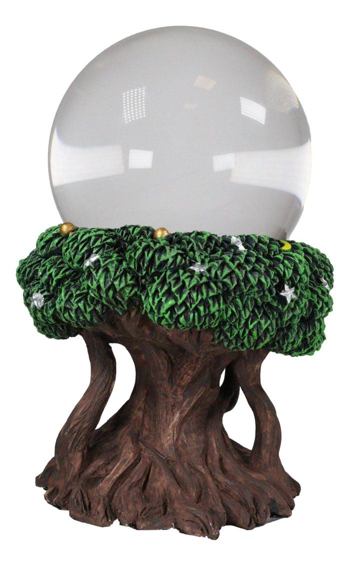 Ebros Gift Celtic Archetype Yggdrasil Cosmic Tree Of Life With Celestial Bodies Gazing Ball