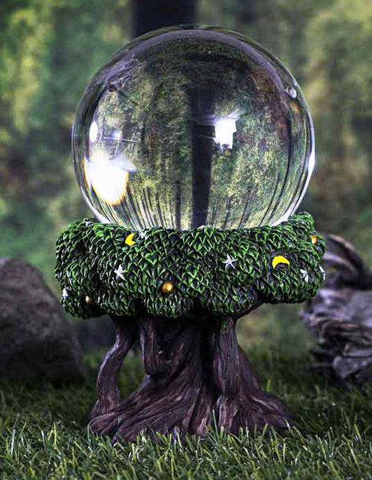 ebros gift Celtic Archetype Yggdrasil Cosmic Tree of Life with Celestial Bodies Gazing Ball