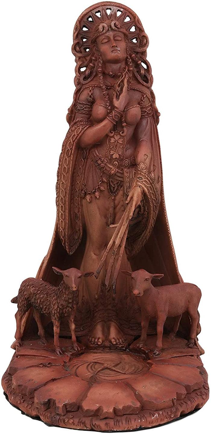 Ebros Gift Celtic Goddess Of Poetry Livestock Medicine Spring Bridget Brigid Figurine Decor