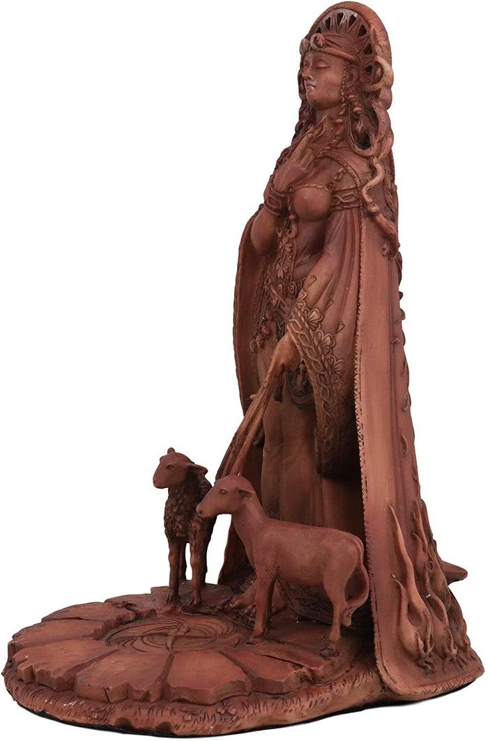 Ebros Gift Celtic Goddess Of Poetry Livestock Medicine Spring Bridget Brigid Figurine Decor