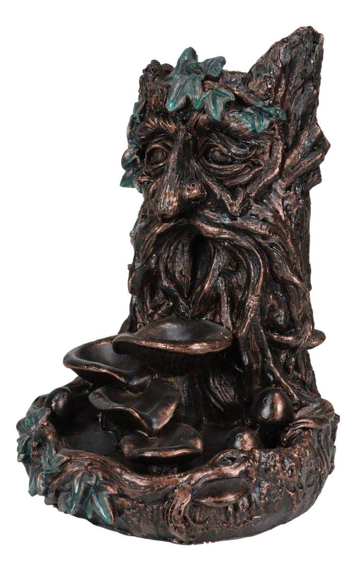 Ebros Gift Celtic Greenman Tree Man God Forest Ent Backflow Incense Cone Burner Figurine