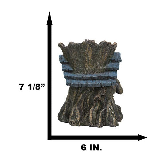 Ebros Gift Celtic Greenman Tree Man Sacred Dryad Ent Earth Goddess Floral Planter Figurine