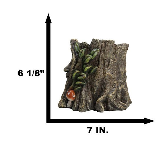 Ebros Gift Celtic Greenman Tree Woman Gaia Dryad Ent Earth Goddess Floral Planter Figurine