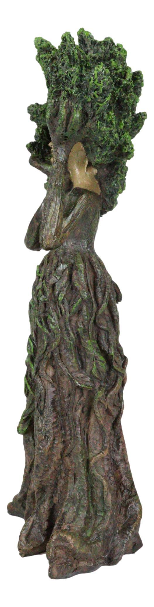 Ebros Gift Celtic Greenman Tree Woman Gaia Dryad Ent Native Morning Beauty Sunrise Figurine