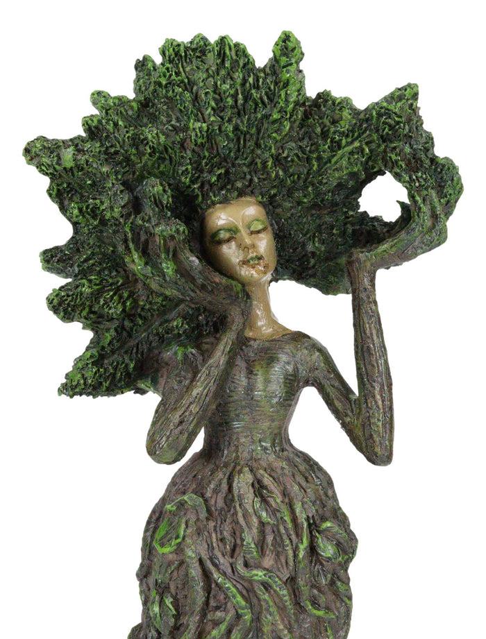 Ebros Gift Celtic Greenman Tree Woman Gaia Dryad Ent Native Morning Beauty Sunrise Figurine