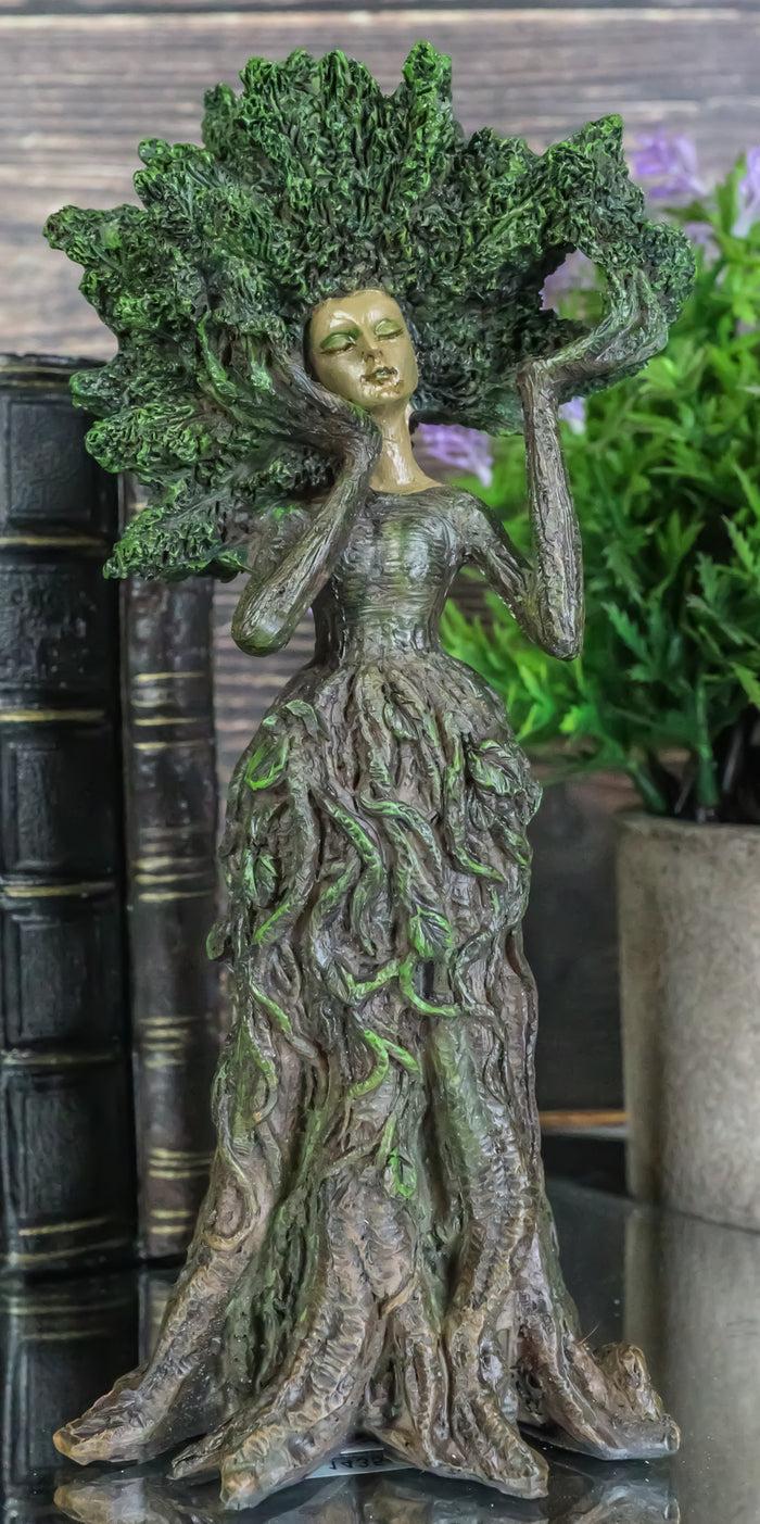ebros gift Celtic Greenman Tree Woman Gaia Dryad Ent Native Morning Beauty Sunrise Figurine