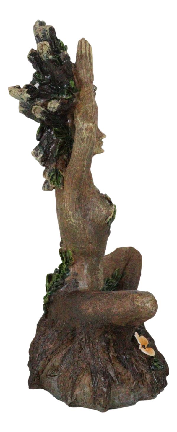 Ebros Gift Celtic Greenwoman Tree Woman Gaia Dryad Ent Earth Goddess Yoga Pose Figurine