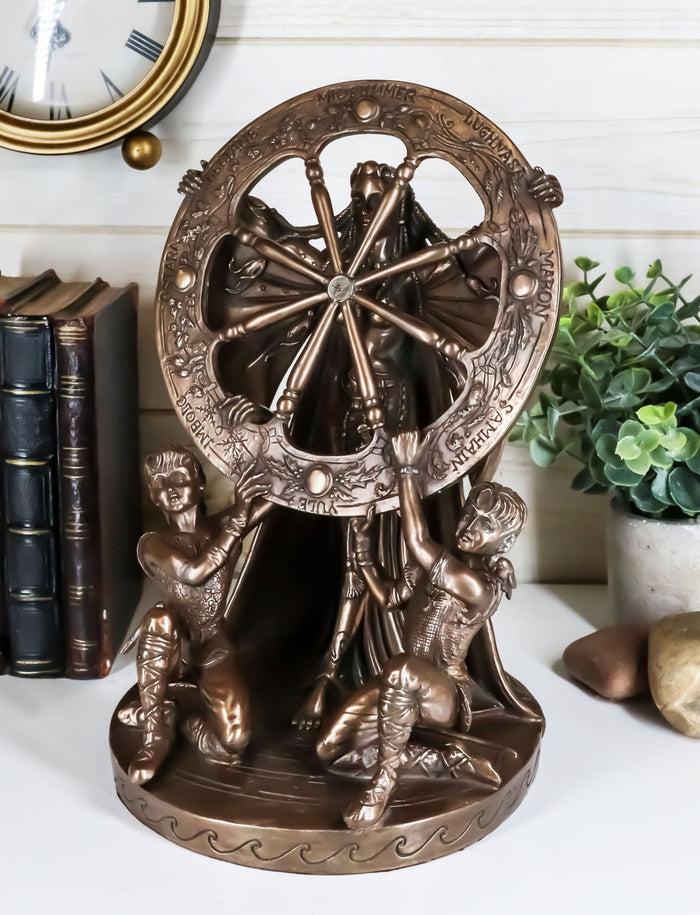 Ebros Gift Celtic North Star Moon Goddess Arianrhod Figurine Cosmic Wheel Of The Year