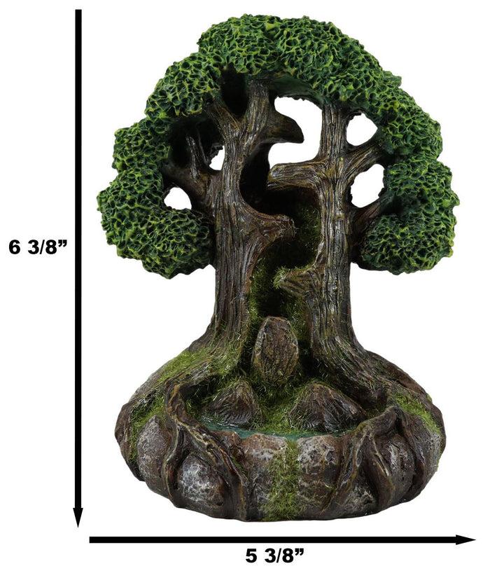 Ebros Gift Celtic Sacred Tree Of Life Yggdrasil Earth Goddess Backflow Incense Cone Burner