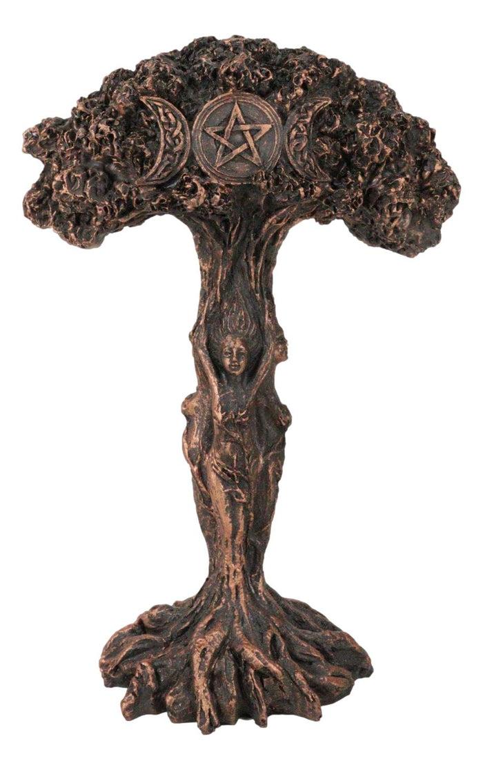 Ebros Gift Celtic Tree Gaia Dryad Ent Triple Goddess Moon Maiden Mother And Crone Figurine