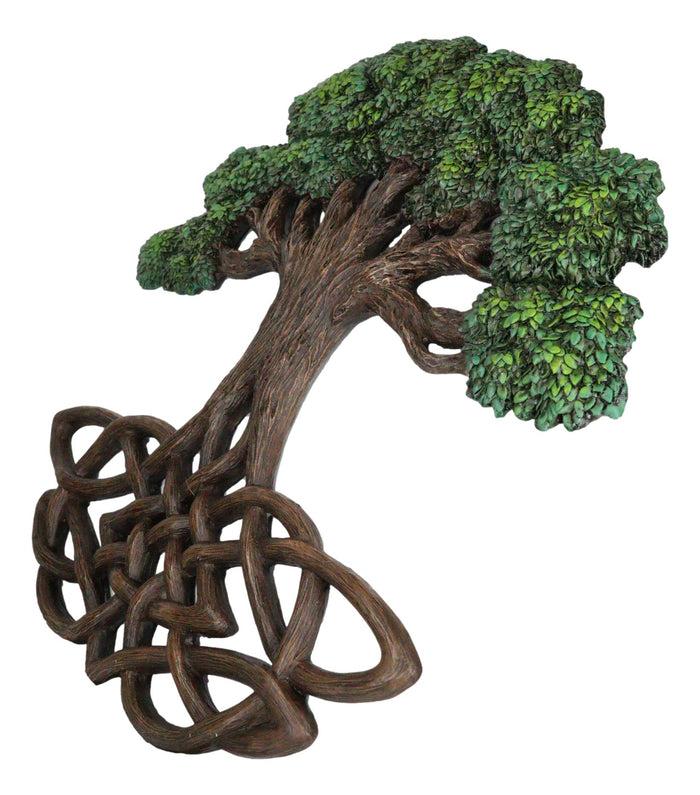 Ebros Gift Celtic Tree Of Life Yggdrasil With Knotwork Roots Decorative Wall Plaque Decor
