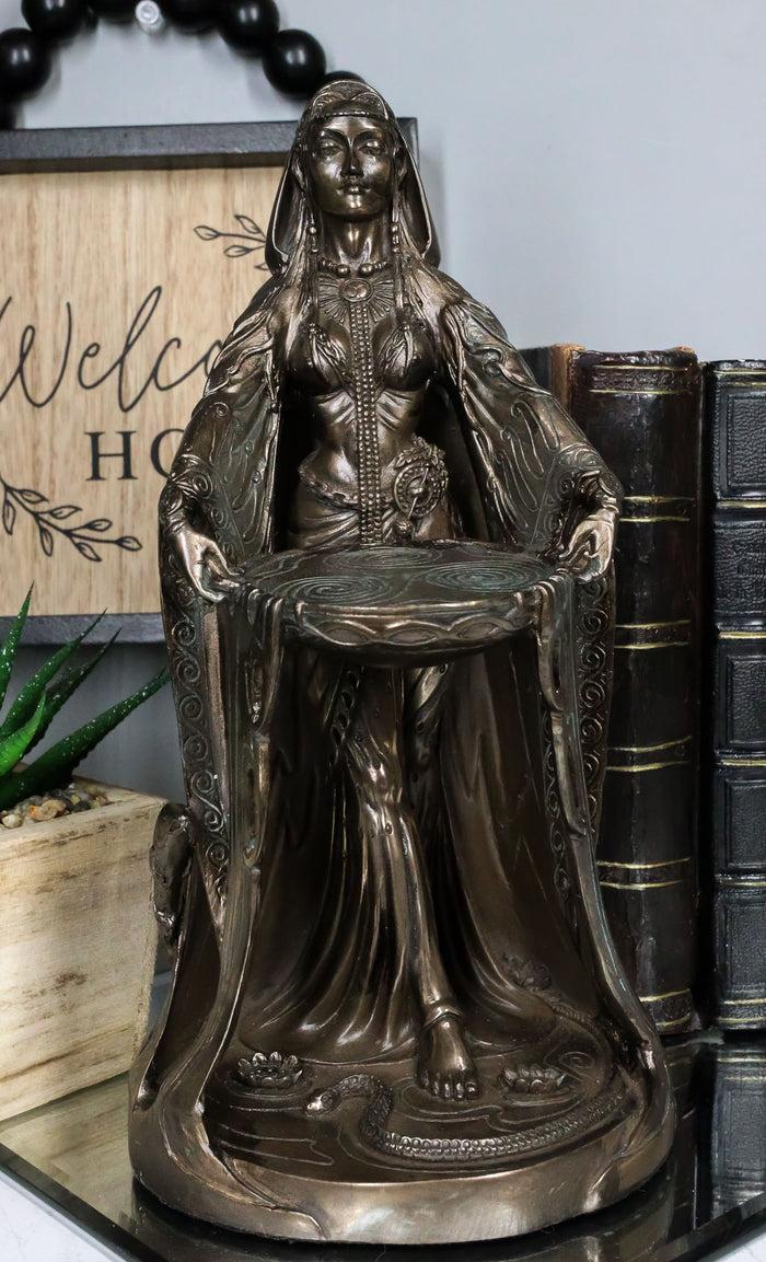 ebros gift Celtic Triple Goddess Danu Figurine Don Statue Divine Source Feminism Wisdom