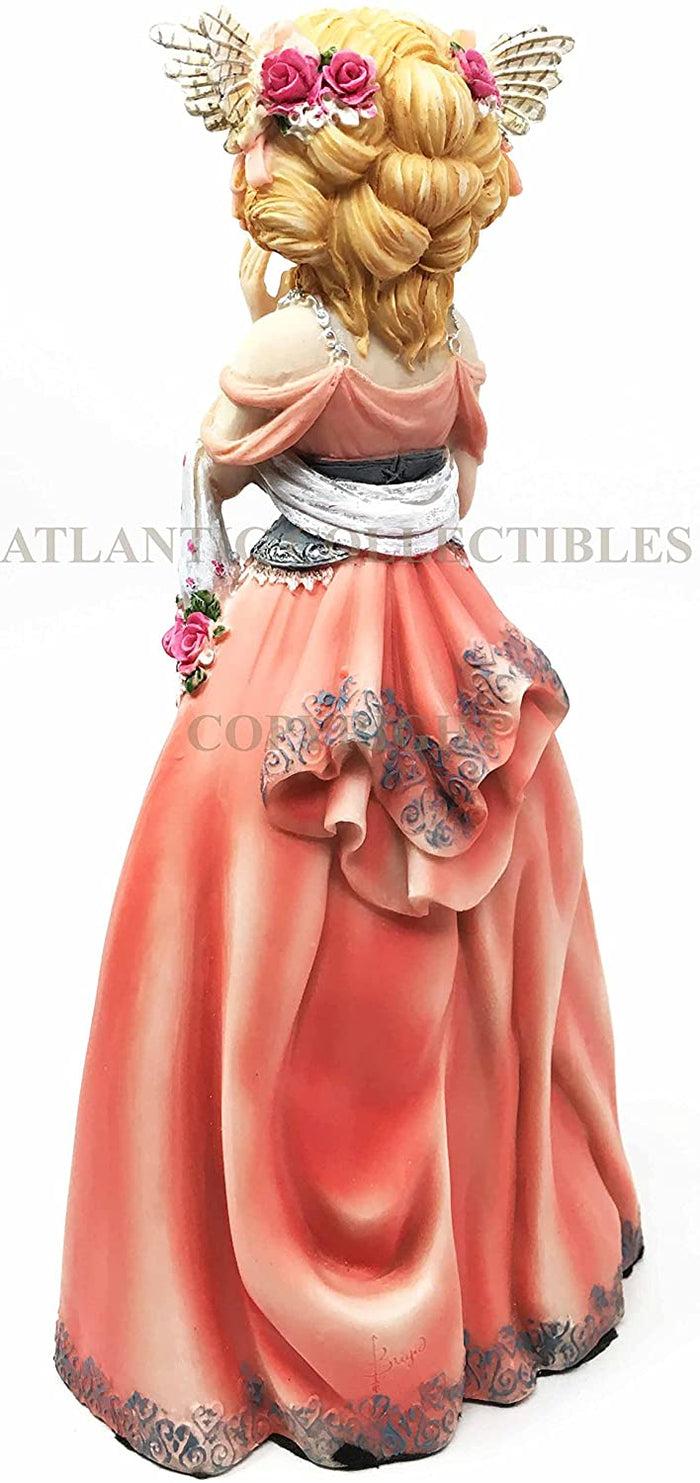 Ebros Gift Celtic Welsh Goddess Owl Flower Blodeuwedd Blodeuedd Beautiful Queen Figurine