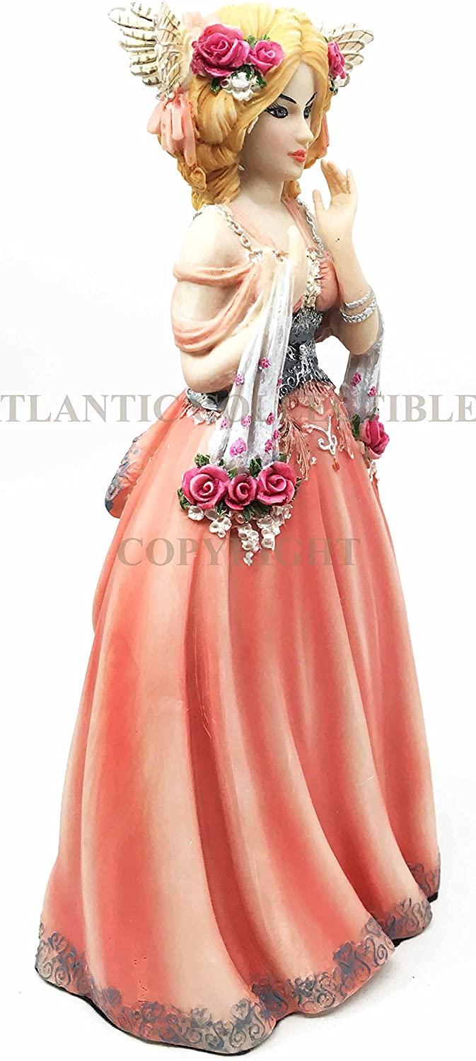 Ebros Gift Celtic Welsh Goddess Owl Flower Blodeuwedd Blodeuedd Beautiful Queen Figurine